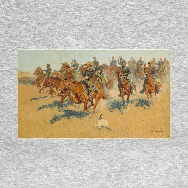 On the Southern Plains by Frederic Remington by Classic Art Stall